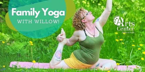 Family Yoga with Willow! - 4 weeks - Thursdays, Jul. 21-Aug. 11