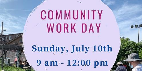 July Community Workday