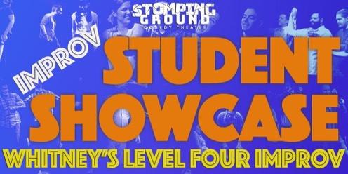 Student Showcase: Whitney's Level Four Improv